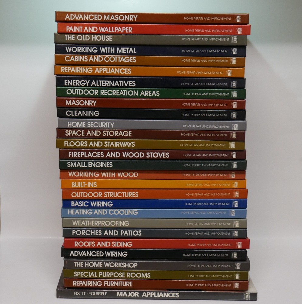 Time Life Home Repair And Improvement Books – YOU CHOOSE – Vintage Hardcover