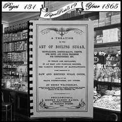 1865 Treatise On The Art Of Boiling Sugar Vintage Cook Book