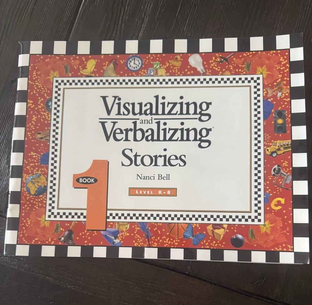 NEW Visualizing & Verbalizing Stories Book 1, Level K-8, Nanci Bell