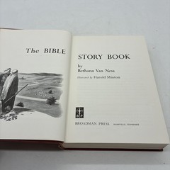 The Bible Story Book 1st Edition Bethann Van Ness 1963 Broadman Press Excellent