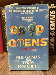SIGNED Good Omens Neil Gaiman Terry Pratchett Vintage Paperback Fantasy