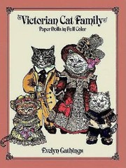 Victorian Cat Family Paper Dolls in Full Color – Paperback – GOOD