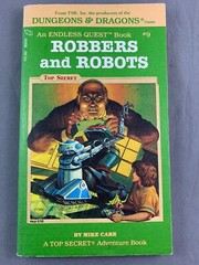 Endless Quest Book #9 Robbers and Robots by Mike Carr Dungeons & Dragons (N)