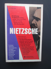 FRIEDRICH NIETZSCHE An Anthology of Nietzsche’s Works 1964 pb WASHINGTON SQUARE