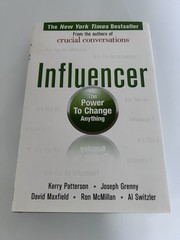 Influencer The Power to Change Anything – Kerry Patterson – Hardcover