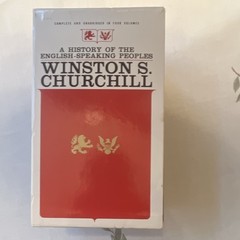 Winston S. Churchill A History of the English-Speaking Peoples 4-Vol Box Set