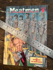 MEATMEN Vol 9 – GAY INTEREST COMIC BOOK – VARIOUS ARTISTS – VERY RARE BEEFCAKE