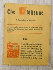 Elbert Hubbards the Philistine A Periodical of Protest Vol.36 No.1 DEC Booklet