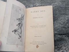 1892 Harry Dee Making it Out Francis J. Finn Second Edition Benziger Bros. Rare