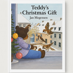 Teddy’s Christmas Gift by Jan Mogensen Hardcover a Heartwarming Holiday Book NEW