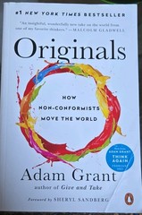 Adam Grant Originals Hardcover 2016 Penguin Business & Economics Book