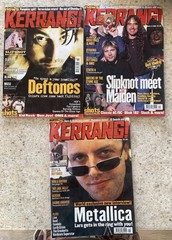 Job Lot 46 x Kerrang Metal/Rock Magazine Issues 2000 Manson Metallica Maiden