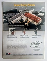 American Handgunner Magazine May June 2014 Kimber 45 ACP Custom Shop Pitbull 9mm