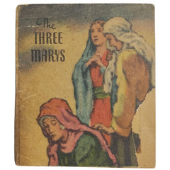 The Three Marys Religious Mini Booklet 1941 Samuel Lowe Kenosha Wisconsin WI