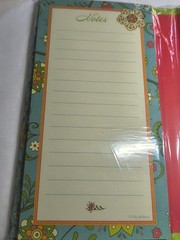 NEW Lily Ashbury Sticky Notes In Hard Case Floral Multi Colored 500 pieces