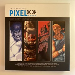 The Unofficial SNES Pixel Book Super Nintendo 16-bit Game Art Book HC w Slipcase