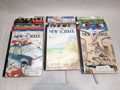 The New Yorker Magazine 2001 (LOT OF 21 COMPLETE ISSUES OR SUPPLEMENTS)