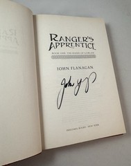 Ranger’s Apprentice-Bk 1-Ruins Gorlan-John Flanagan-SIGNED-1st Edition/7th-RARE!