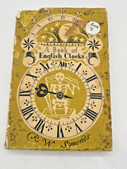 A BOOK OF ENGLISH CLOCKS by R.W. Symonds (1947) King Penguin