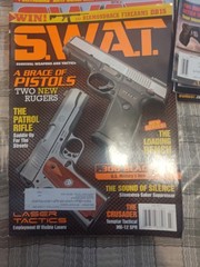 Lot of 7 Vintage SWAT Special Weapons & Tactics Magazines 2013 Read For Months