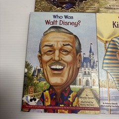 Who Was What Is Where Is Book Lot of 15 Michael Jordan Walt Disney Salem Witch