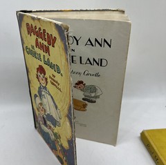 Lot Of 8 Children’s Books Raggedy Ann Popeye Santa’s Toy Shop