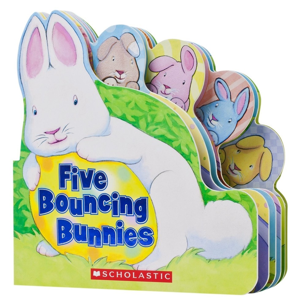 Five Bouncing Bunnies – board book Rogers, Jacqueline|Karr, Lily