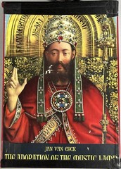 Adoration of the Mystic Lamb Oversized Illustrated Book Jan Van Eyck
