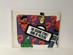 Vintage Sesame Street Book of Letters Numbers Puzzles Shapes People Lot of 5