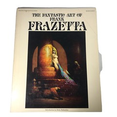 The Fantastic Art of Frank Frazetta intro -Betty Ballantine M1059-X 1975