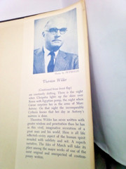 The Ides Of March by Thornton Wilder 1948 HC HB DJ BCE Book of the Month Club Ed