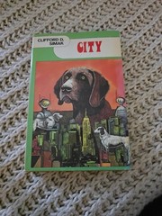 City By Clifford D. Simak Hardcover W/DJ 1952 Book Club Edition Nelson Doubleday