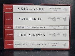 Incerto (5 pb books) by Nassim Taleb ~ Books are unread