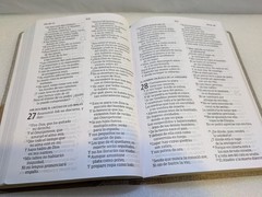 Holman Reina Valera Revision 1960 – Letra Grande – Tamaño Manual – Gris Y Marron