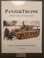 Panzertruppe 1/300 to 10mm Armor Combat WWII Rules Lot AW-204