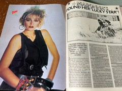 Lot of 5 Bop Magazines 1984-85 Madonna Wham! Duran Duran Menudo Billy Idol 1980s