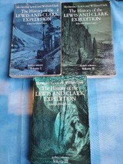 3 Book Set History Of The Expedition under the Command of Lewis & Clark by Coues