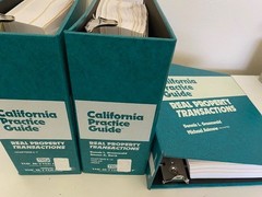 California Practice Guide: Real Property Transactions 2023 Rutter Group Law Book
