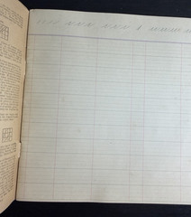 1882 Franklin Penmanship Copy Book Grammar #1 Taintor Brothers UNUSED BLANK