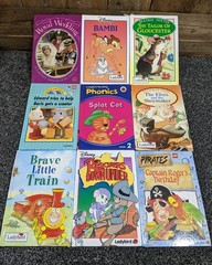 JOB LOT 44 Vintage Ladybird Books 80s/90s Disney Thomas Ghostbusters Batman