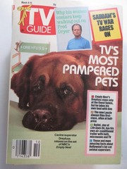 1991 TV GUIDE March 9-15 Central Indiana Edition TV Pampered Pets Fred Dryer (1a