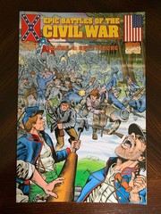 Complete set of Epic Battles of The American Civil War Comic Book Series
