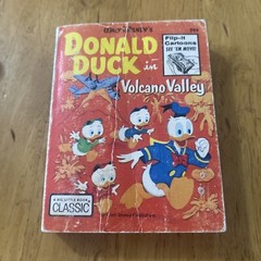 Walt Disney’s Donald Duck in Volcano Valley Big Little Book & Luck Of The Duck
