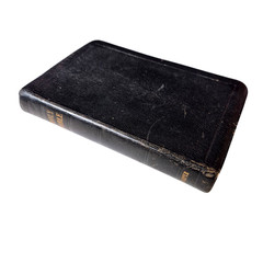 Vintage Holy Bible KJV Red Letter Edition Harper Brothers Black Leather 1953