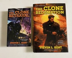 Lot of 2 Clone Republic Novels by Steven L. Kent – Sci-Fi Book Series