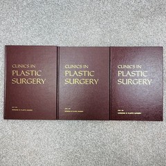 3 Clinics In Plastic Surgery Books Horizons In Plastic Surgery 1974 1979 & 1985