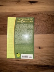 In Defense of the Decalogue Critique of New Covenant Theology Barcellos NCT P