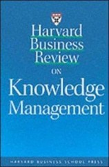 Harvard Business Review on Knowledge Managem- 9780875848815, paperback, Compiler