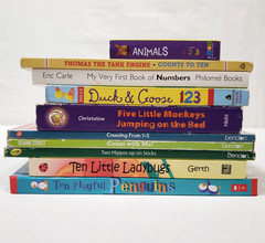 Kids Board Books About Counting Lot Of 10 ABCs 123s Numbers Daycare Preschool