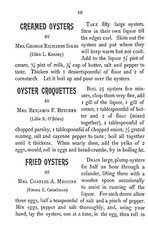 1891 The Alumnae Vintage Cookbook 84 Pages